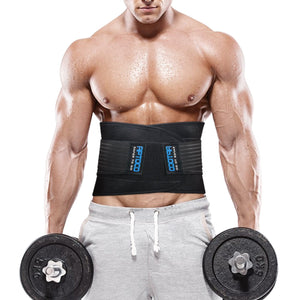 Breathable Mesh Lumbar Support Belt with 6 Stays for Men & Women Pink Iolaus