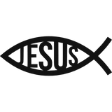 Jesus Fish - Metal Wall Art