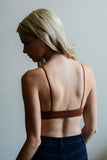 Kali Cross Plunge Bralette Periwinkle Aether
