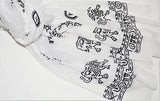 OMSutra Karma Mantra Yoga Prayer Shawl Alabaster