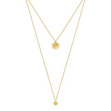 Layered North Star Bullet Necklace