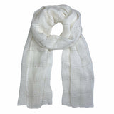 Gauze Stripe Linen Wrap Ariel