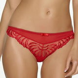Felina Lana Sheer Low Rise Thong Panty