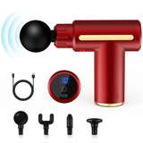 Compact 6.85" x 5.5" Handheld Muscle Massager