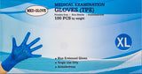 TPE Gloves - 30 Boxes/Case for $89.70 (3000 PCS total)