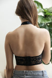 Mesh Choker Bralette Periwinkle Aether