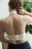 Mesh Choker Bralette Periwinkle Aether