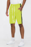 Single Stripe Shorts Lime Milo