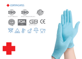 Nitrile Gloves -10 Boxes (12.35$/Box of 100pcs-1000 PCS total)