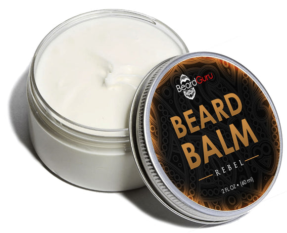 BeardGuru Premium Beard Balm: Rebel Black Pontus