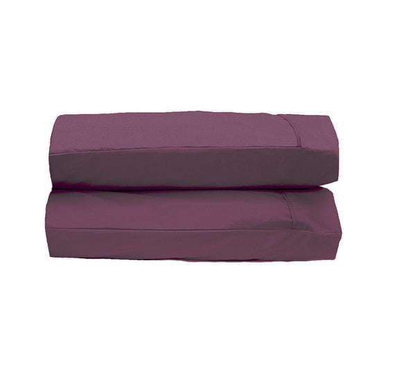 Eggplant Pillowcases Azure Hecuba