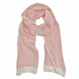 Gauze Linen Two Tone Scarf Ariel
