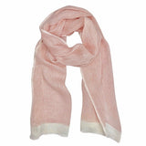 Gauze Linen Two Tone Scarf Ariel