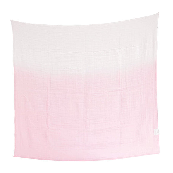 Petal - Organic Swaddle Blanket Blue Thalassa