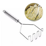 Premium Stainless Steel Durable Potato and Food Masher Yellow Pandora