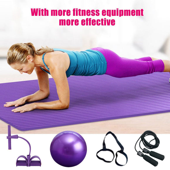 Deluxe Yoga Fitness 5 Piece Exercise Set