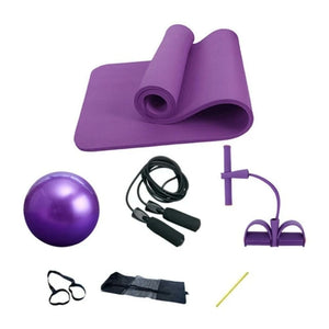 Deluxe Yoga Fitness 5 Piece Exercise Set