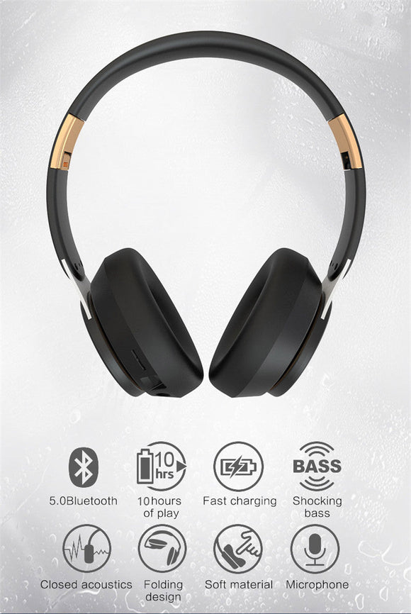 Dragon Wireless Bluetooth 5.0 Gaming Headset with TF Card Slot