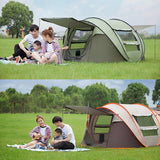 Large Capacity 4 to 5 Persons Automatic Pop-Up Camping Tent