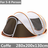 Large Capacity 4 to 5 Persons Automatic Pop-Up Camping Tent