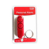 120dB Dual Speaker Extra Loud Personal Safety Alarm 2 Pack