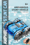 2.4GHz Dual Control Waterproof 4WD All Terrain RC Stunt Car Yellow Pandora