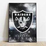 OAKLAND RAIDERS Sky Blue Bearberry