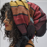 Rainbow Wrap Scarf Ariel