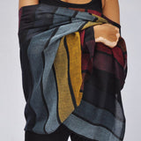 Rainbow Wrap Scarf Ariel