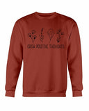 Women's Grow Positive Thoughts Sweatshirt
