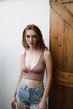 Reversible Plunge Seamless Longline Brami Periwinkle Aether