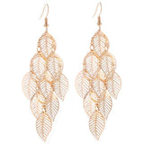 Dangling Leaf Earrings
