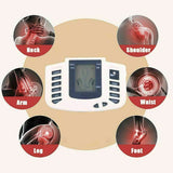 Tens Unit Electronic Pulse Massager Pink Iolaus