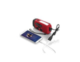 StormSafe Emergency Phone Charger with Flashlight & Weather Radio