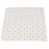 Dino Feet and Pteranodon Cotton Muslin Newcastle Blanket