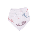 Under The Sea Bamboo Bandana Bib 4PK Lavender Charlie