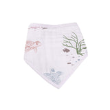 Under The Sea Bamboo Bandana Bib 4PK Lavender Charlie