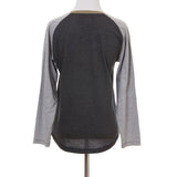 Jaylen Raglan Long Sleeve Tee Small Boys