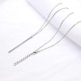 Vertical Bar Necklace Jasper