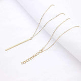 Vertical Bar Necklace Jasper