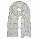 Gauze Stripe Linen Wrap Ariel