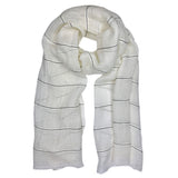Gauze Stripe Linen Wrap Ariel