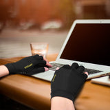 Arthritis Compression Copper Fiber Gloves for Men & Women Pink Iolaus