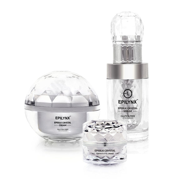 Episilk Crystal Smooth Eye Cream, Serum & Cream Set