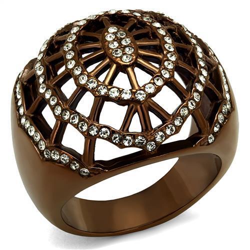 TK2772 IP Coffee light Stainless Steel Ring with