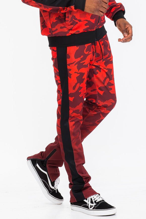 CAMO OMBRE TRACK PANTS