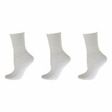 Diabetic/Arthritic Cushioned Cotton Ankle Women's Socks 3 Pair Pack