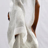 Gauze Linen Two Tone Scarf Ariel