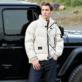 Men's Stand Collar Puffer Jacket