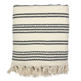 Woven Stripe Turkish Throw Ariel